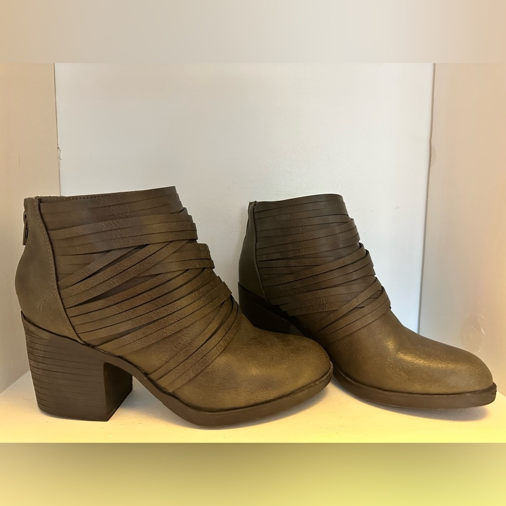 Boutique Grey Booties